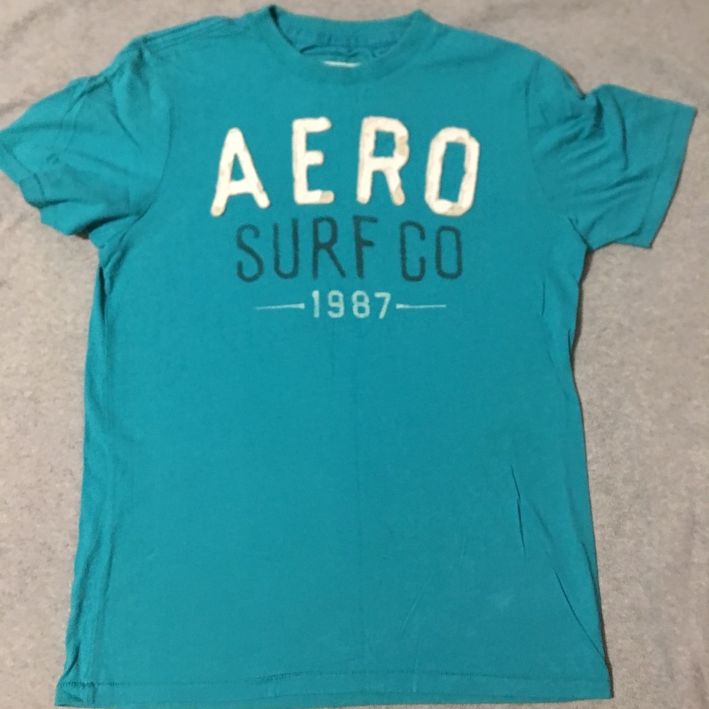 Men’s Teal Medium Aeropostale T-Shirt